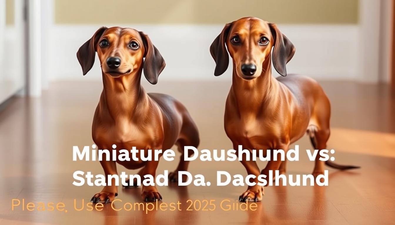 Miniature Dachshund vs. Standard Dachshund: Complete Guide 2025
